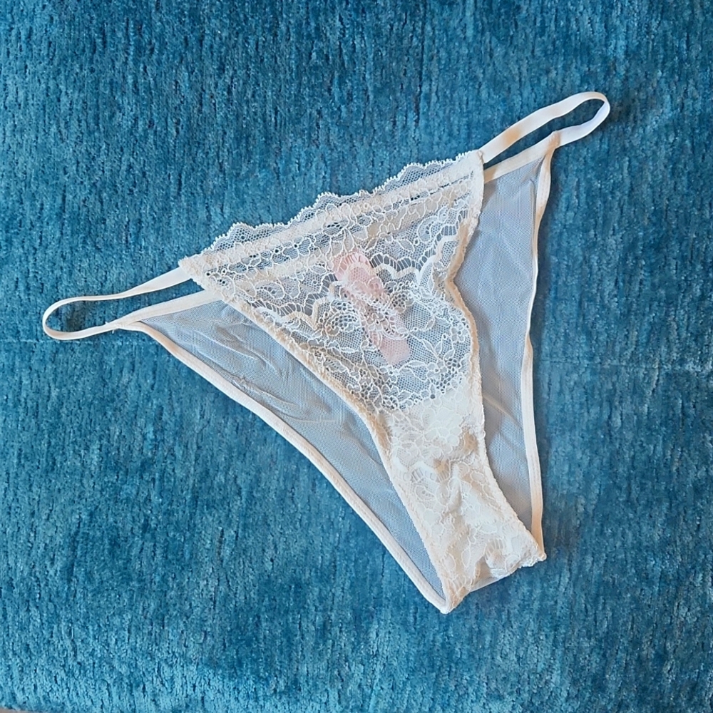 White Lace Bikini Underwear